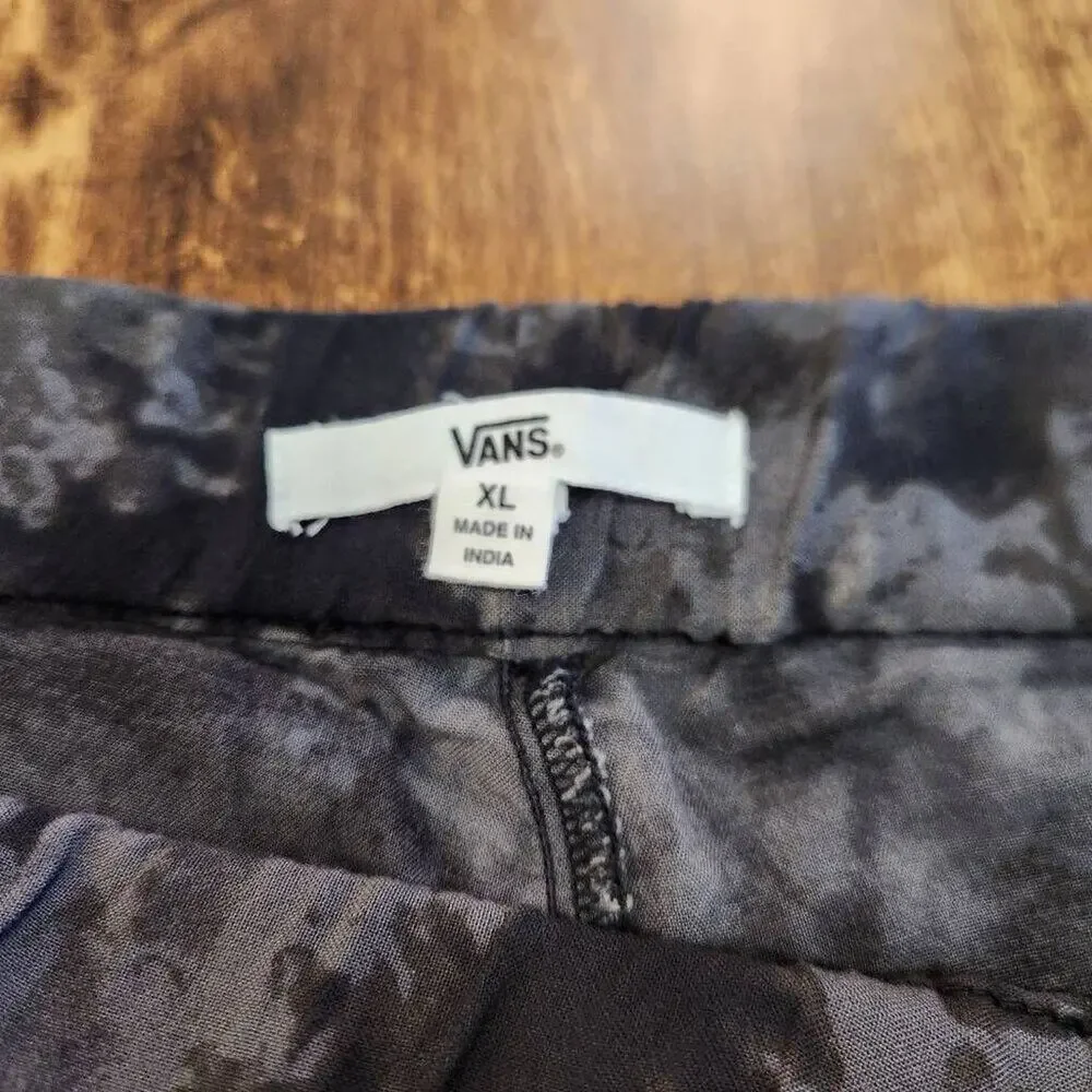 Vans Gray Tie Dye Drawstring pants